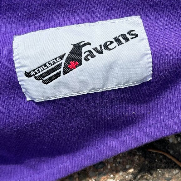 Vintage Toronto Raptors Baseball Style Jersey Ravens Athletics Sz L - Picture 4 of 9